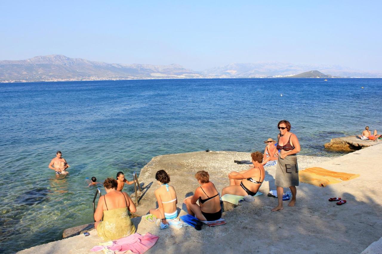 Apartments By The Sea Slatine, Ciovo - 1126 Trogir Bagian luar foto